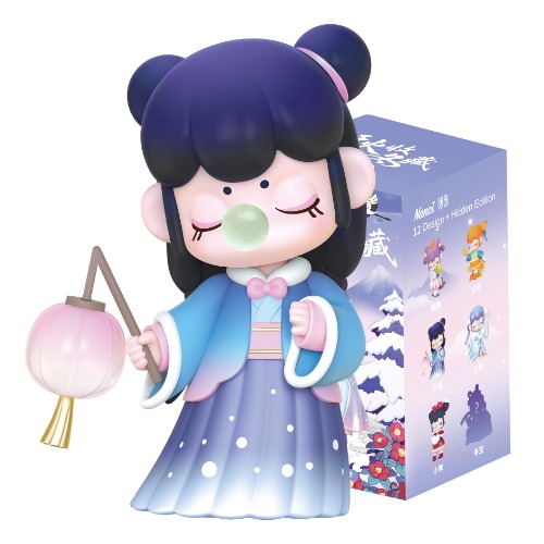 Rolife Nanci - Caja ciega de 24 términos solares para otoño e invierno, 1 caja de cifras de acción exclusiva, juguete coleccionable popular, lindas cifras de acción creativas para regalos de cumpleaños/día festivo de Navidad