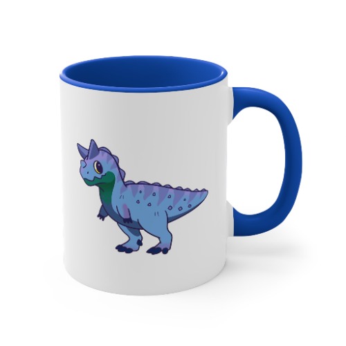 MLM Pride Carnotaurus - Mug | 11oz / Blue