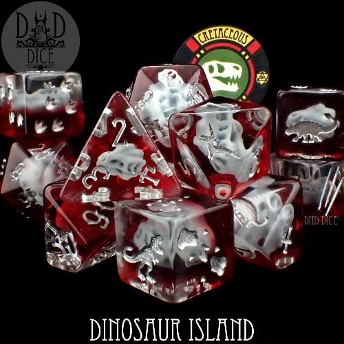 Dinosaur Island 11 Dice Set