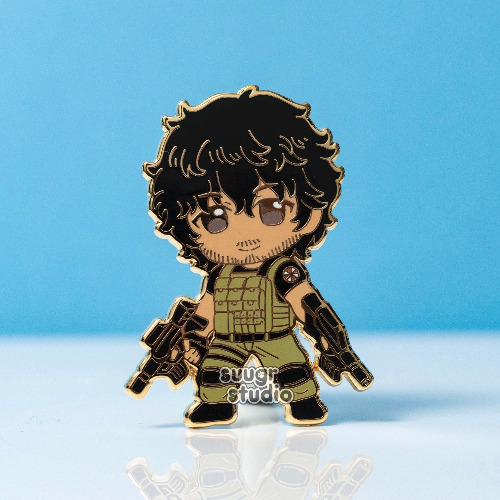 RE Carlos Hard Enamel Pin - [A Grade] / Locking Clasp