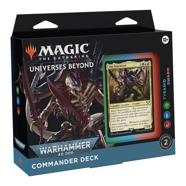 Magic: The Gathering Universes Beyond: Warhammer 40,000 Commander Deck – Tyranid Swarm - 