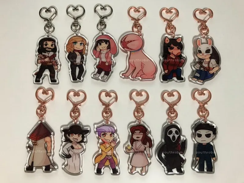 Dead by Daylight Killer Slasher and Survivor Charms | Etsy Canada
