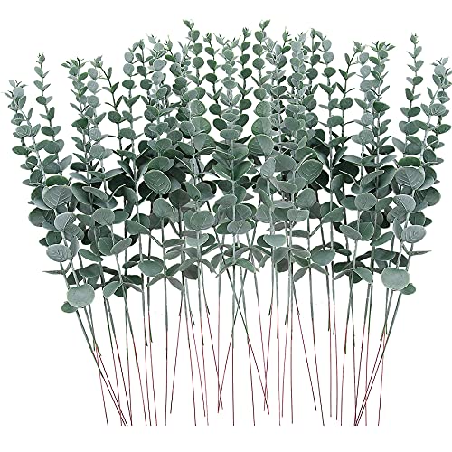 36 Pcs Eucalyptus Stems Artificial- 15 inch branches