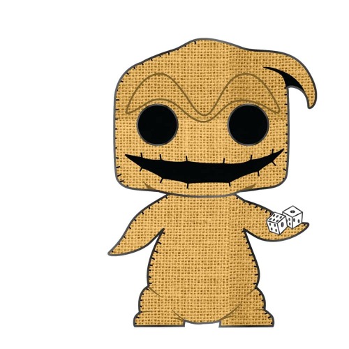 Funko Pop! Sized Pin Disney: Nightmare Before Christmas - Oogie Boogie with Possible Chase Variant (Styles May Vary), Multicolor, WDPP0041 - 