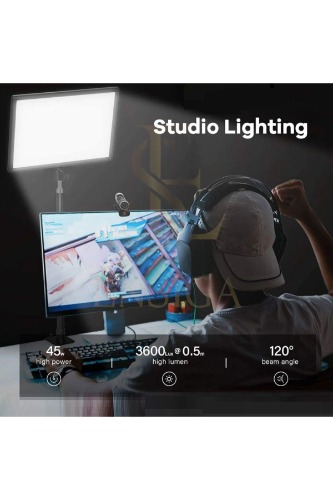 EN SİGA Megalux Profesyonel Fotoğraf Ve Video Için Çekim Işığı Ring Lıght Stüdyo 12 Inç +2,1 Metre Tripod