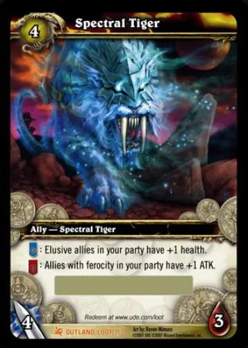Swift Spectral Tiger Loot Card