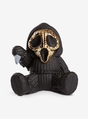 Handmade By Robots Scream Ghost Face Gold Mask Vinyl Figure Hot Topic Exclusive