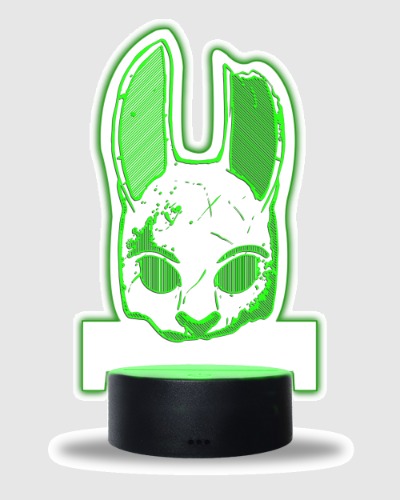 Huntress 3D LED Lights and Acrylic Board | OS