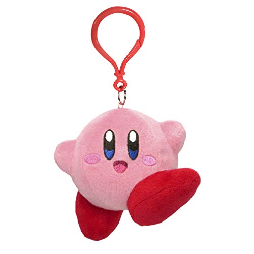 Little Buddy 1709 Kirby Jumping Pose Dangler Plush, 3.5"