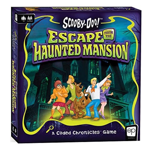 Scooby-Doo: Escape from The Haunted Mansion - A Coded Chronicles Game | Escape Room Game for Kids & Adults | Featuring Your Scooby-Doo Characters and Mysteries | Officially Licensed Escape Room Game