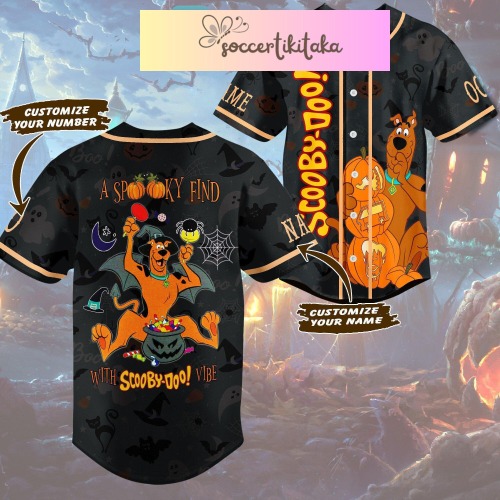 Scooby Doo Jersey Shirt, Personalized Scooby Doo designed & sold by Printerval
