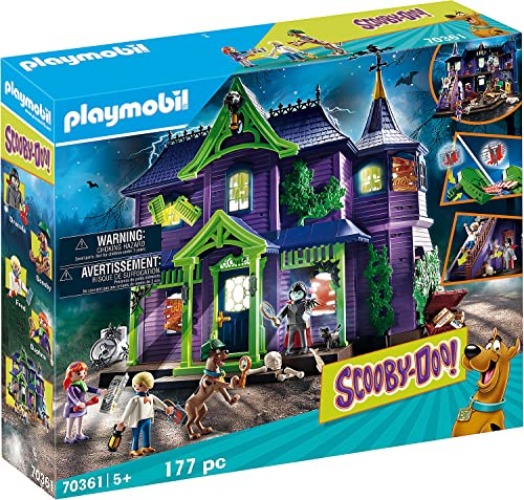 Playmobil Scooby-DOO! Adventure in The Mystery Mansion Playset - Adventure in the Cemetery