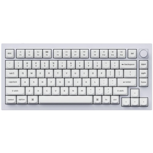  Keychron Q1v2 QMK Custom Hot-Swap Keyboard White