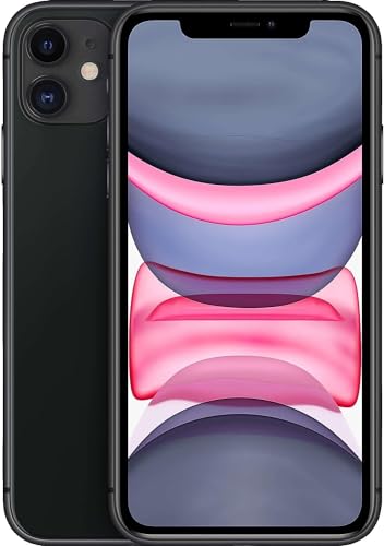 Apple iPhone 11, 256GB, Black - Fully Unlocked (Renewed) - 256GB - Black - Unlocked - Renewed