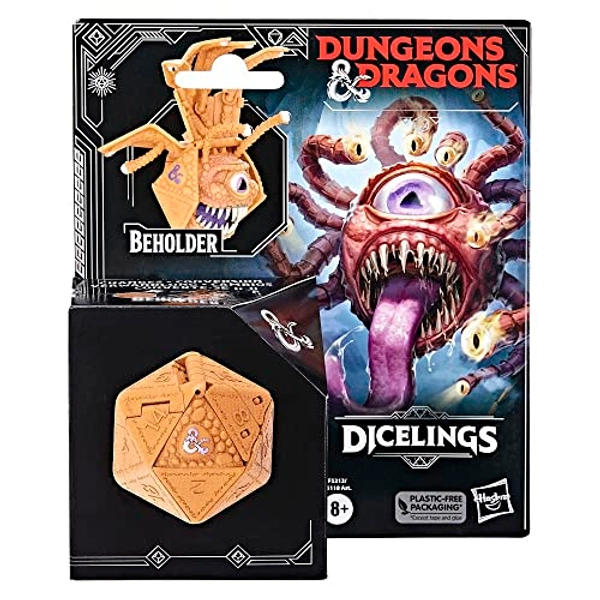 Dungeons & Dragons Dicelings Beholder Collectible D&D Monster Dice Converting Giant d20 Action Figures Role Playing Dice