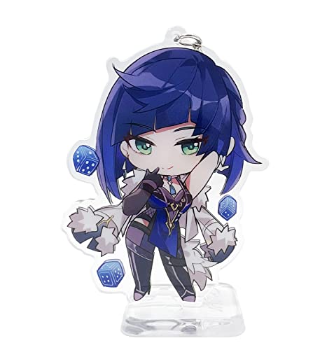 YJacuing Genshin Impact Cute Acrylic Keychain Figure - Yelan
