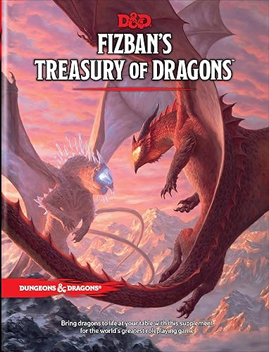 Dungeons & Dragons Fizban's Treasury of Dragons Book