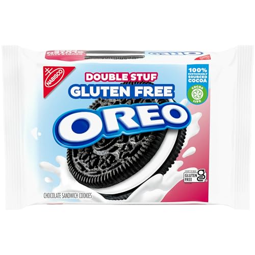 Generic OREO Double Stuf Gluten Free Chocolate Sandwich Cookies, 353g/12.5 oz (Shipped from Canada)