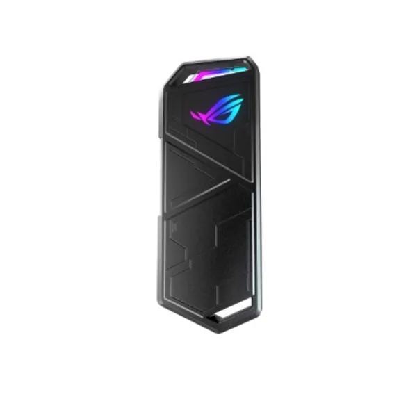 ASUS ROG Strix Arion M.2 NVMe-SSD-Gehäuse (USB 3.2 GEN2 Typ-C für bis zu 10Gbit/s, werkzeuglose Installation, Wärmeleitpads)