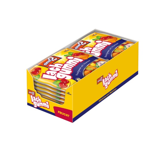 nimm2 Lachgummi – 18 x 200g – Fruchtgummi mit Fruchtsaft und Vitaminen - 1