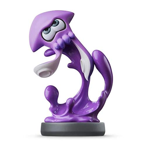 amiibo Splatoon Tintenfisch (Neon-Lila) - Splatoon Tintenfisch (Neon-lila) Splatoon Collection