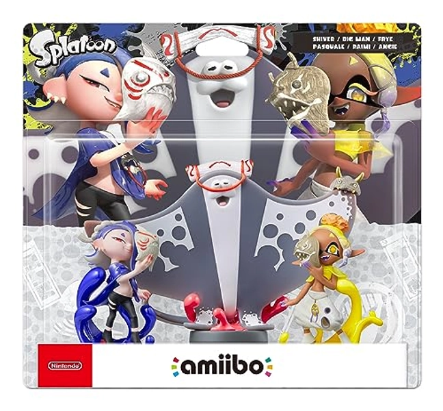 Splatoon 3-amiibo-Dreierpack: Mako, Muri & Mantaro