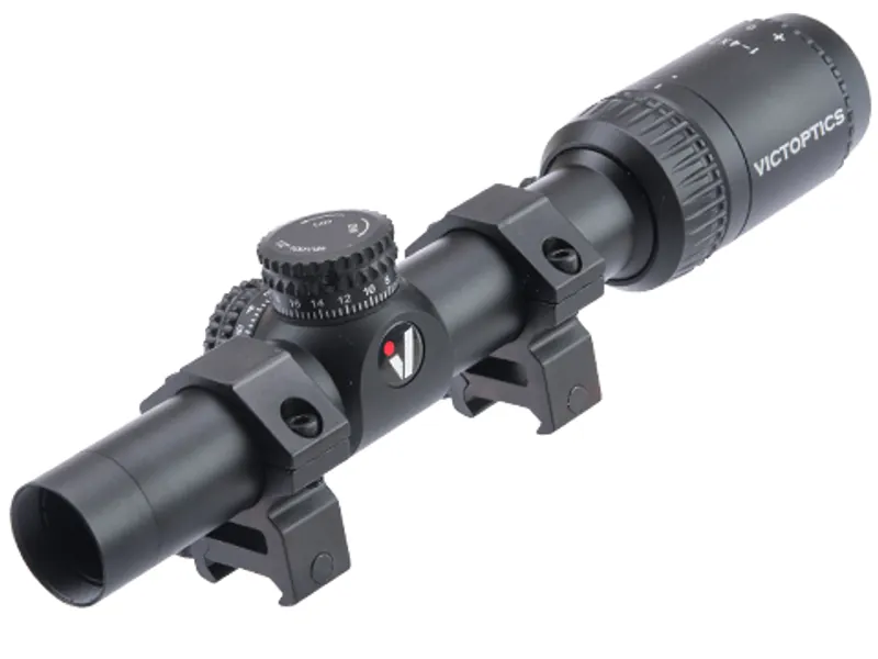 Matrix X4 1-4x20 Variable Second Focal Plane Tactical Scope w/ HIgh 1.20 Mounting Rings by Vector Optics