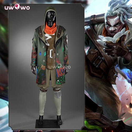 Uwowo Collab Series: League ofLegends/Arcane Ekko Cosplay Costume - 【Pre-sale】XXXL