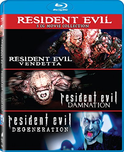 Resident Evil: Damnation / Resident Evil: Degeneration / Resident Evil: Vendetta - Set [Blu-ray]