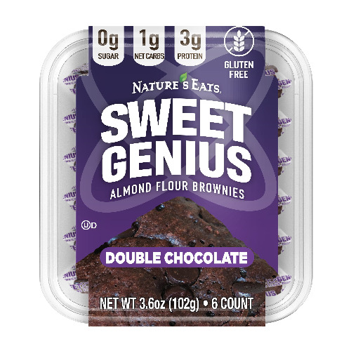 Almond Flour Brownies Double Chocolate - 