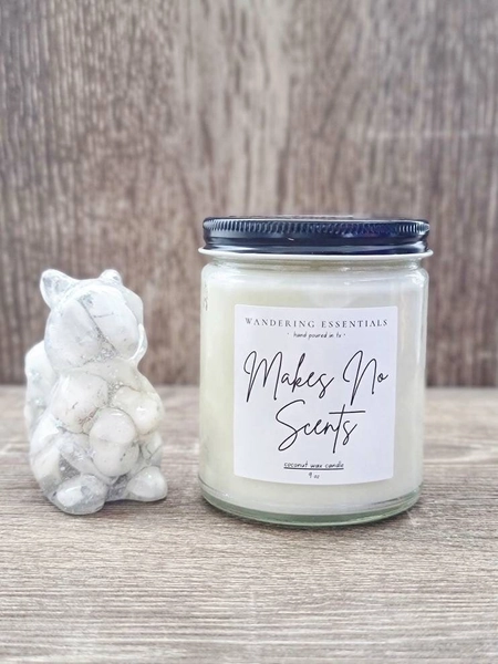 UNSCENTED Coconut Wax Candle 