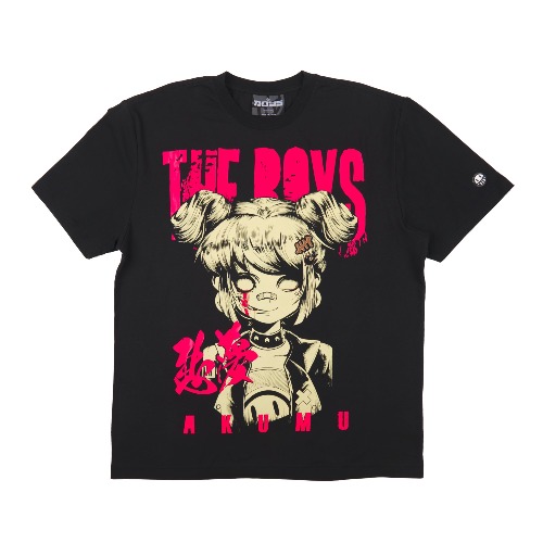EM-J Glow In The Dark Black Tee | Large