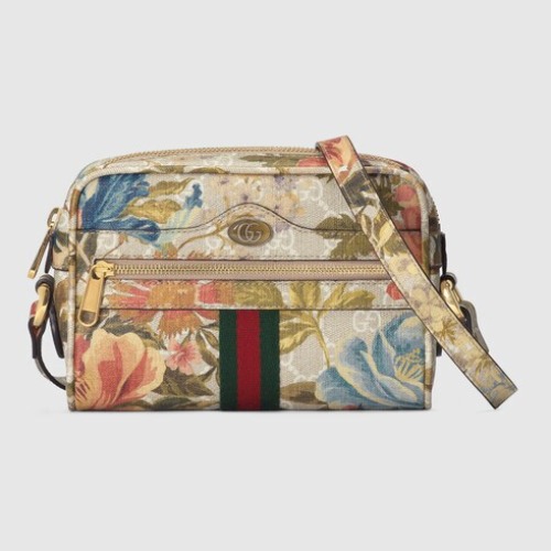 Ophidia GG Flora mini bag