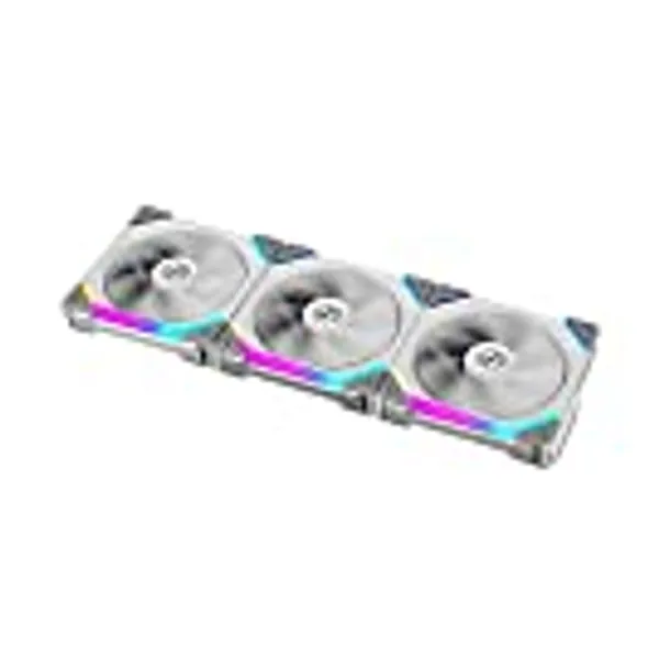 Lian Li UNI FAN SL120 3 Pack White - with Controller (ARGB 120mm LED PWM Daisy-Chain)