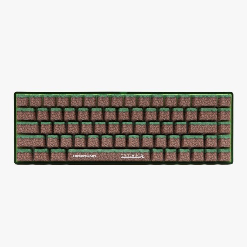 HG x Minecraft Base 65 Keyboard - Grass Block | Default Title