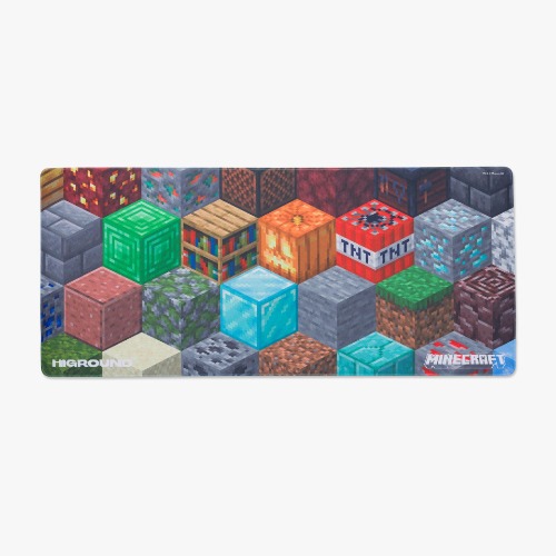 HG x Minecraft Mousepad XL - Random Blocks | Default Title