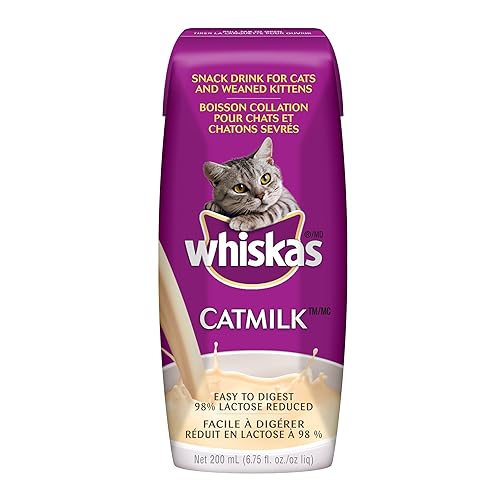 WHISKAS Catmilk Kitten & Cat Treats, 200ml (24 Pack) - Cat Treats
