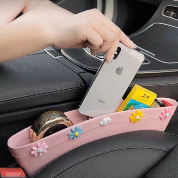 Car accessories interior car storage box seat gap car organizer mobile phone card pocket car gadget Cup Drink Holder CuteCarAccessoriess