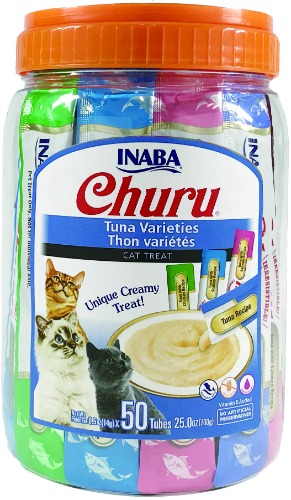Churu Tuna Lickable Creamy Purée Cat Treats