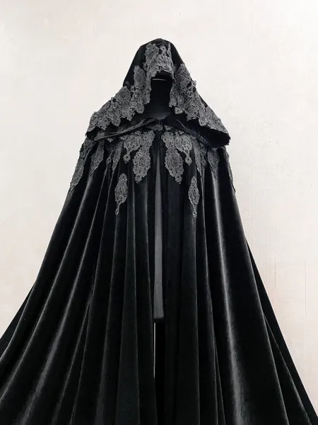 Black Velvet Cloak