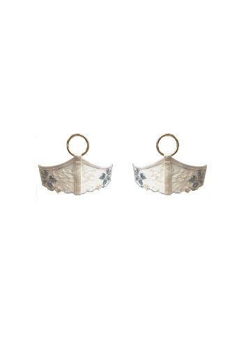 Vita Garters (Pair) | Cream / OS