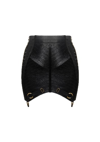 Adjustable Panel Waspie | Black / S