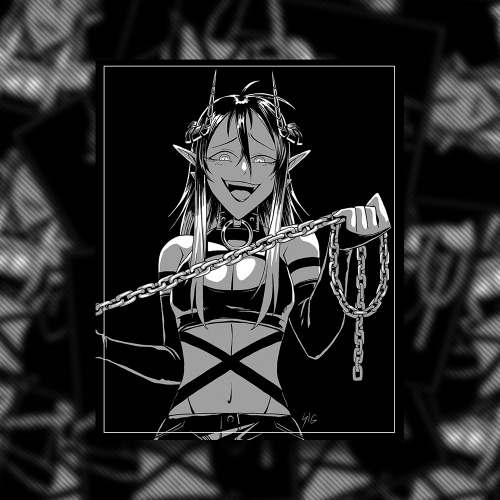 Mephisto Sadist Metallic Sticker