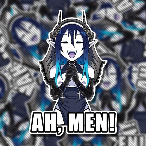 "Ah Men" Sticker