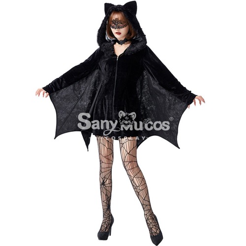 【In Stock】Halloween Cosplay Bat Vampire Cosplay Costume - Costume