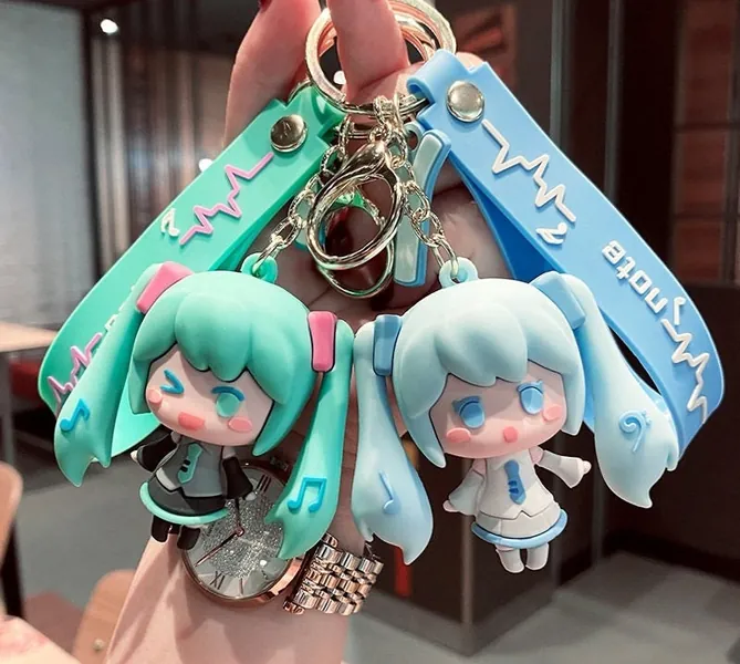 Hatsune Miku keychain