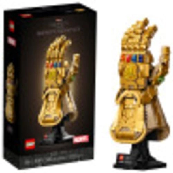 LEGO Marvel Infinity Gauntlet Set 76191 Collectible Thanos Glove with Infinity Stones, Building Set, Avengers Gift Idea for Adults and Teens, Model Kits for Decoration and Display
