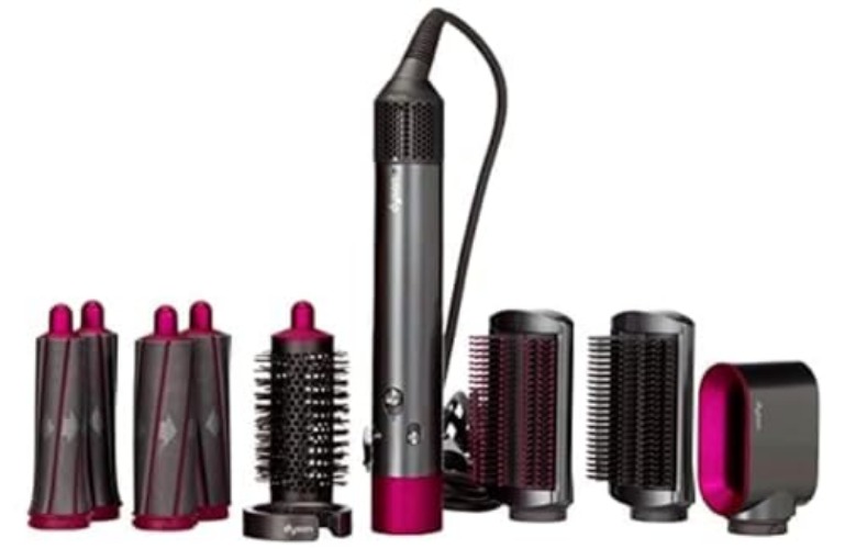 Dyson Airwrap Complete Styler for Multiple Hair Types and Styles, Fuchsia - Complete - Styler