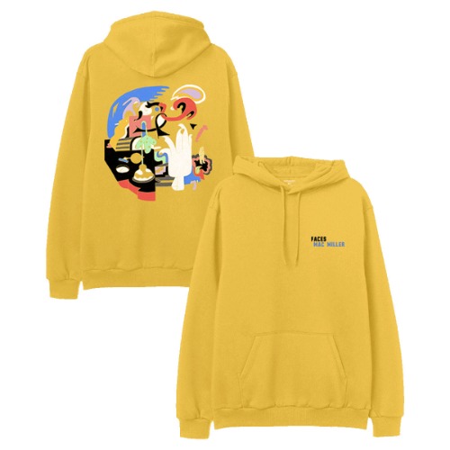 FACES HOODIE | L