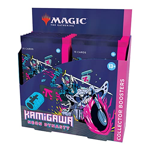 Magic: The Gathering Kamigawa: Neon Dynasty Collector Booster Box | 15 Count (Pack of 12), Total 180 Magic Cards